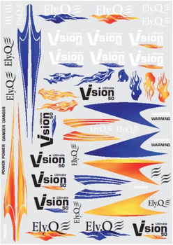 Decal Vision 50 Ultimate - EQ2057 - Vision 50 ElyQ