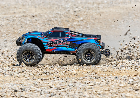 Traxxas Maxx Ultimate 4S 1/10 Niebieski Samochód RC Model Zdalnie Sterowany | 89087-4-BLUE