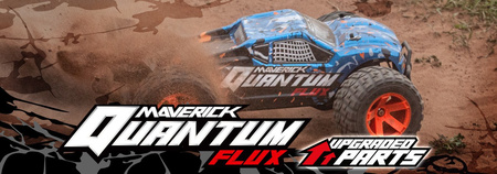 Maverick Quantum XT Flux 80A Stadium Truck 4WD 1/10 (srebrny) | 150208 HPI