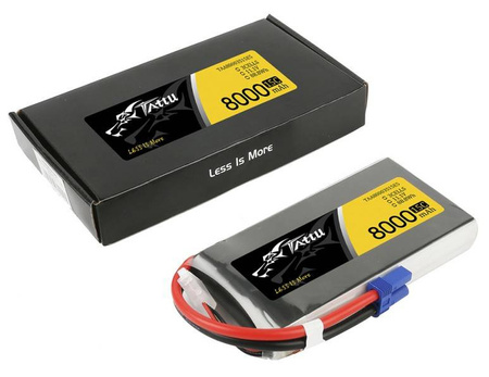 Akumulator LiPo 8000mAh 11,1V 15C 3S1P EC5 | TAA80003S15E5 TATTU