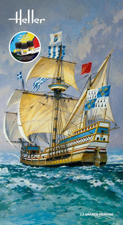 Le Grande Hermine 1:150 (Starter Kit) | 56841 HELLER