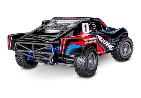 Traxxas Slash 4X4 BL-2S 1:10 4WD Czerwony Samochód Zdalnie Sterowany Model RC | 68154-4-RED