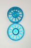 HSP 85605 - felgi aluminiowe niebieskie 2szt - HEX 12MM