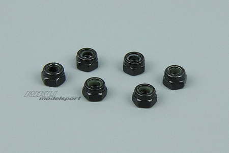 nakrętki samohamowne m4 6szt - BSD 903093