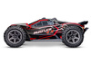 Traxxas Rustler 4X4 BL-2S 1:10 4WD Czerwony Samochód Zdalnie Sterowany Model RC | 67164-4-RED