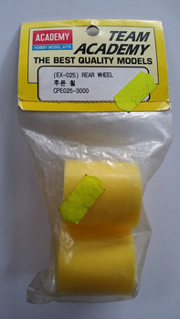 Tylne felgi 1:12 - Academy CPE025-3000 (EX-025)