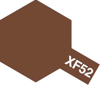 Farba akrylowa XF-52 FLAT EARTH 23ml - Tamiya 81352