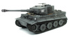 German Tiger 1 Late Painted Gray RTR 2,4Ghz 1/24 Czołg Zdalnie Sterowany IR Dźwięk Taigen Szary | 3841-11-L-G HENG LONG