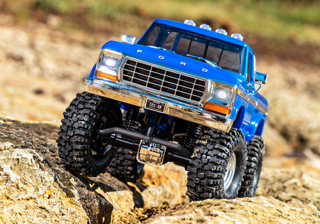 TRX-4M 1979 Ford F-150 1:18 (niebieski) | 97044-1-BLUE TRAXXAS