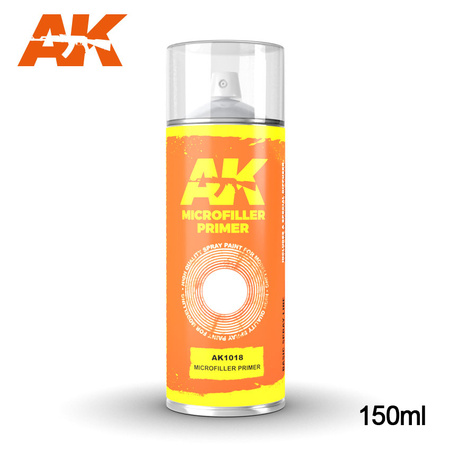 Podkład Wypełniający Microfiller Primer Spray Szpachlówka 150ml | AK1018 AK INTERACTIVE