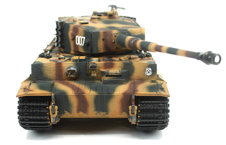 German Tiger 1 Late RTR 2,4Ghz 1/24 Czołg Zdalnie Sterowany Heng Long IR Dźwięk Painted Camo | 3841-11-L-C TAIGEN