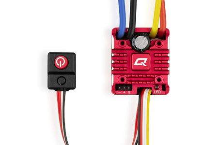 Elektroniczny Regulator Obrotów Do Silnika Szczotkowego QuicRun WP 1080 G2 80A | HW30120202 HOBBYWING