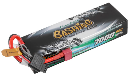 Akumulator LiPo 7000mAh 7,4V 60C 2S1P Dean-T G-Tech Bashing | GEA702S60DGT GENS ACE