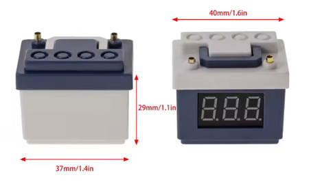 Lipo Alarm Buzzer 2-4S Sygnalizator Spadku Napięcia JST BEC