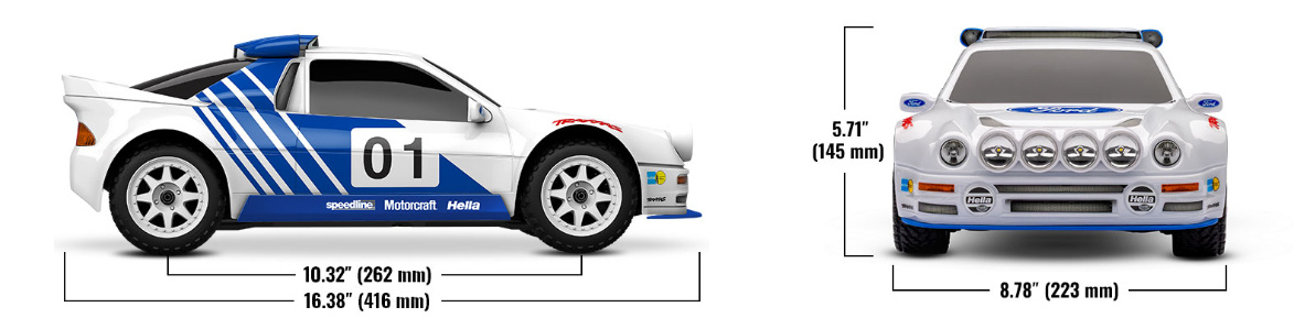Traxxas Mini Rally VXL Ford RS200 4X4 1:10 Biały Samochód Zdalnie Sterowany Model RC | 108046-1-WHT pol_pl_Traxxas-Mini-Rally-VXL-Ford-RS200-4X4-1-10-Bialy-Samochod-Zdalnie-Sterowany-Model-RC-108046-1-WHT-1016514_32
