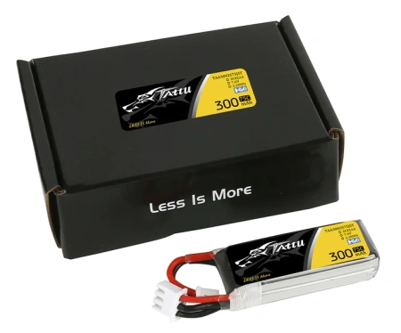 Akumulator LiPo 300mAh 7,6V 75C 2S1P HV JST-PHR | TAA3002S75JST TATTU