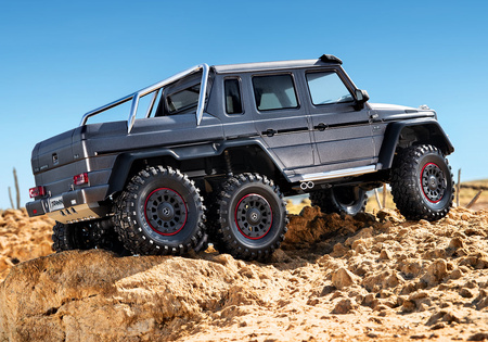 TRX6 Mercedes-Benz G 63 AMG 6X6 1/10 Srebrny | 88296-4-SLVR TRAXXAS
