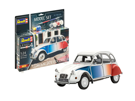 Citroën 2CV Cocorico (model set) 1:24 | 67653 REVELL