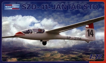 Polskie Szybowce SZD 41 JANTAR STD (1:72) | 9102 BRACIA DARSCY