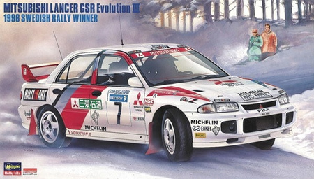 Mitsubishi Lancer GSR Evolution III 1:24 | 20407 HASEGAWA