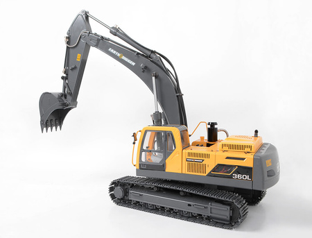Koparka Hydrauliczna 360L RC 8CH 2,4GHz 1/14 Zdalnie Sterowana Maszyna Budowlana | VV-JD00016 RC4WD