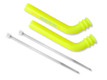 Silikonowa rurka wydechu 6mm 2szt. (różne kolory) | GSC-P12 GS RACING