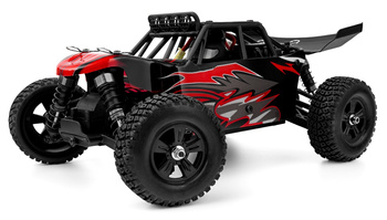 Samochód Himoto Desert Buggy DB 1:18 Barren Brushless 2,4GHz RTR Model RC Zdalnie Sterowany Czerwony | HME18DBL-R