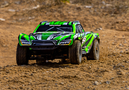 Traxxas Maxx Slash 6S 4X4 1:8 Niebieski Samochód Zdalnie Sterowany Model RC | 102076-4-BLUE