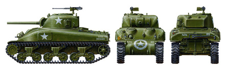 US M4A1 Sherman 1:48 | Tamiya 32523
