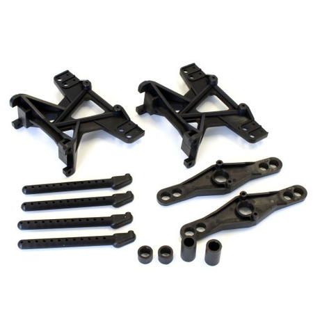 Mocowania amortyzatorów+słupki | Kyosho MT010