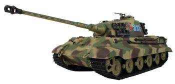 German King Tiger Henschel  czołg 1:16 | 3888A-1B-2,4 HENG LONG