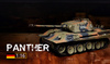 Czołg Zdalnie Sterowany German Panther 1:16 RTR 2,4Ghz Model RC | 3819-1B HENG LONG