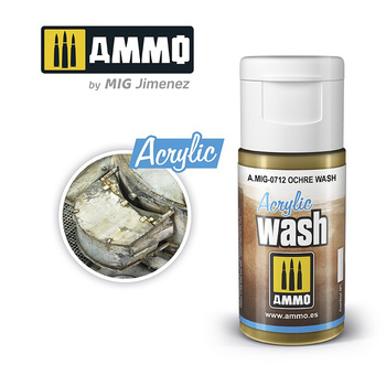 Acrylic Wash (Ochre) | A.MIG 0712 AMMO