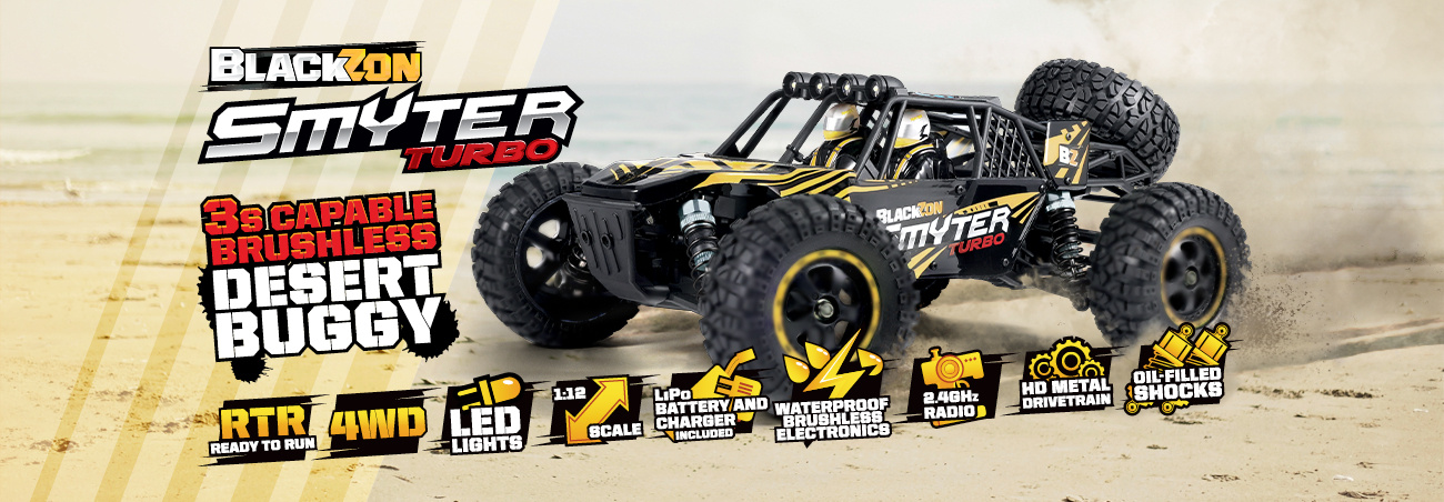Samochód BlackZon Smyter DB Turbo Desert Buggy 1/12 4WD Żółty | 540257 HPI RACING pol_pl_Samochod-BlackZon-Smyter-DB-Turbo-Desert-Buggy-1-12-4WD-Zolty-540257-HPI-1016742_2