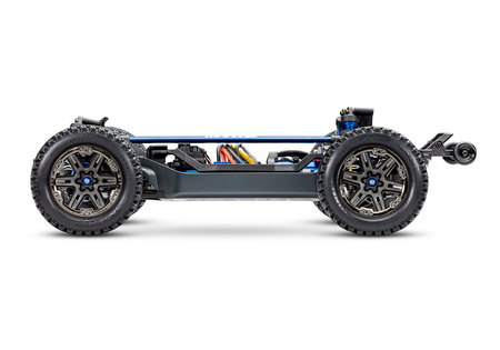 Traxxas Rustler 4X4 VXL Ultimate 1:10 4WD Niebieski Samochód Zdalnie Sterowany Model RC | 67097-4-BLUE