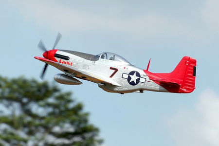 Giant P-51D Mustang "Red Tail" 1700mm EPP ARF - FMS