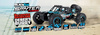 BlackZon Smyter DB Turbo Desert Buggy 1/12 4WD Niebieski Samochód Zdalnie Sterowany Model RC | 540256