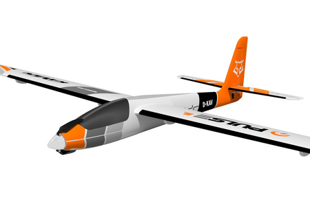 Motoszybowiec Kavan Pulse 2200mm V2 ARF Pomarańczowy Samolot Zdalnie Sterowany Model RC | KAV02.8091