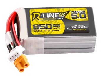 Akumulator LiPo 850mAh 11,1V 150C 3S1P XT30 R-Line Version 5.0 | TAA8503S15X3 TATTU