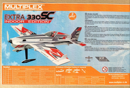 EXTRA 330SC INDOOR 845mm - 1-00645 MULTIPLEX