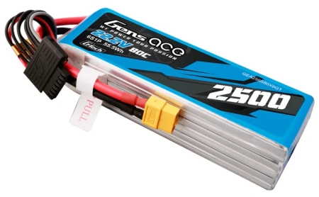 Akumulator LiPo 2500mAh 22,2V 80C 6S1P XT60 G-Tech | GEA256S80X6GT GENS ACE