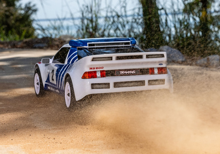 Traxxas Mini Rally VXL Ford RS200 4X4 1:12 Niebieski Samochód Zdalnie Sterowany Model RC | 108046-1-BLUE