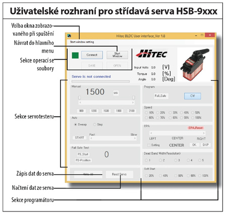 Programator Serw Hitec DPC-11 | 1HI33012