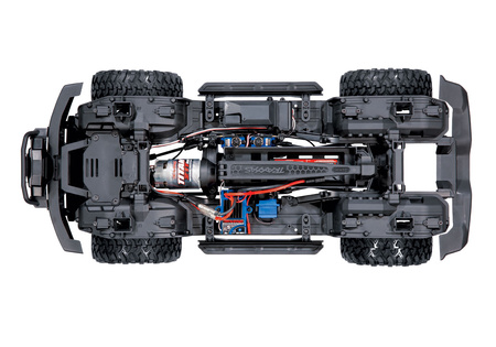 Traxxas TRX-4 Ford Bronco 1:10 Czarny Samochód Zdalnie Sterowany Model RC | 92076-4-BLK