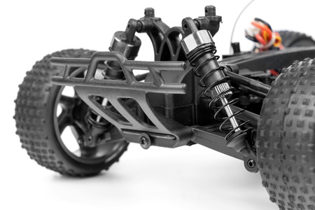 Samochód Himoto Short Course SC 1:18 Tyronno Brushed 2,4GHz RTR Model RC Zdalnie Sterowany Czerwony | HME18SC-R