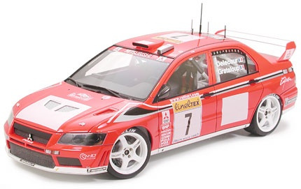 Mistubishi Lancer Evolution VII WRC 1:24 | Tamiya 24257