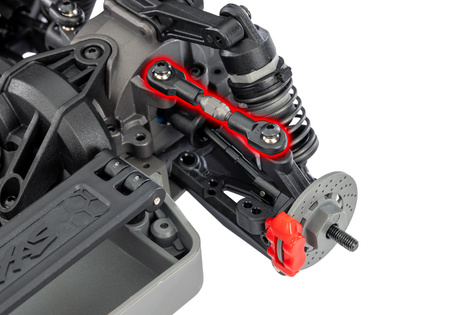 Traxxas 4-Tec Drift Ford Mustang RWD 1:10 Czerwony Samochód Zdalnie Sterowany Model RC | 105237-4-RED