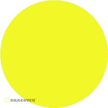 Folia ORACOVER Fluor Żółty Transparent - 21-035