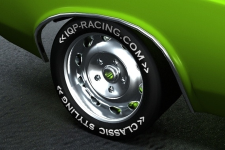 Felgi aluminiowe IQP kwadrat 18mm chromowane 02-51