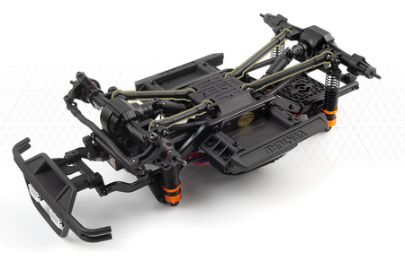 Venture18 FLUX 1985 Toyota Hilux SR5 Brushless 1/18 (czerwony) | 160803 HPI